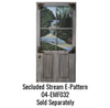 14" Medium Door Panel Plaque Set
