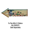 14-1/2" Arrow Sign Plaque