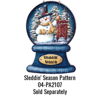 Snowglobe Plaque