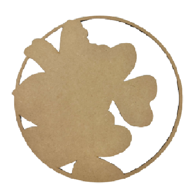 Shamrock Cutout Plaque