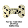 14" Dog Bone Plaque