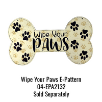 14" Dog Bone Plaque