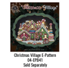 Christmas Village Kit By Paola Bassan