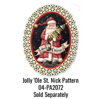 15" Oval Lace Plaque
