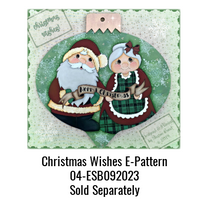 Jumbo Fat Teardrop Ornament Plaque