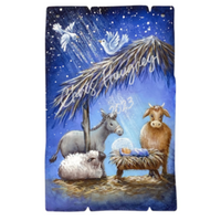 A Child is Born Ornament Pattern by Chris Haughey