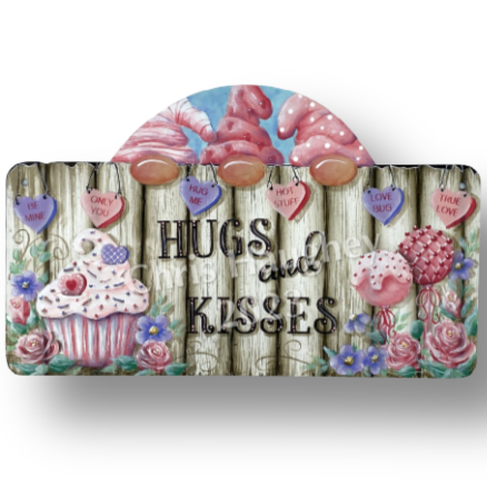Hugs and Kisses Gnome Pattern by Chris Haughey