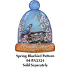 Glass Dome Wood Plaque