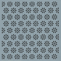 Flower Background Stencil