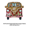 Peppermint Patty Wagon Stencil