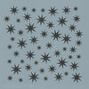 Starburst Background Stencil