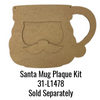 Sweet Santa Mug Plaque Pattern by Chris Haughey