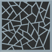 Stained Glass Background Stencil