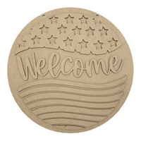 Welcome - Patriotic Hanger Kit