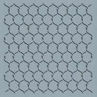 Chicken Wire Stencil