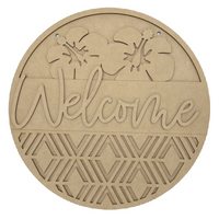 Welcome - Hibiscus Hanger Kit