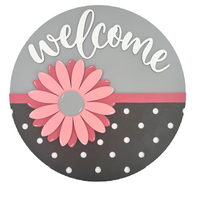 Welcome - Small Daisy Hanger Kit
