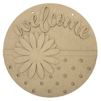 Welcome - Small Daisy Hanger Kit