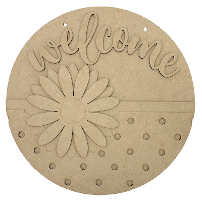 Welcome - Small Daisy Hanger Kit