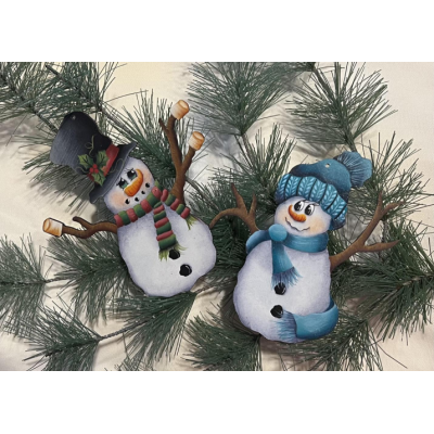 Freezy Friends Topper and Pom by Linda O' Connell, TDA