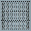 Knit and Purl Background Stencil