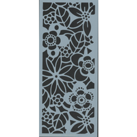 Brady Floral Border Stencil