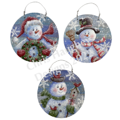Nordic Neighbors Ornaments E-Pattern by Chris Haughey