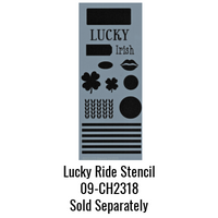 Lucky Ride Plaque Pattern by Chris Haughey