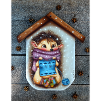 Work the Wool Plaque By Anita Campanella