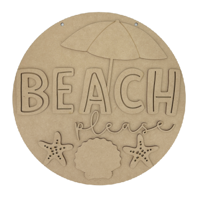 Beach Please Hanger Kit