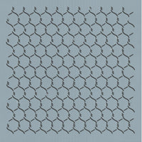 Chicken Wire Stencil