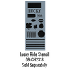 Lucky Ride Plaque E-Pattern by Chris Haughey