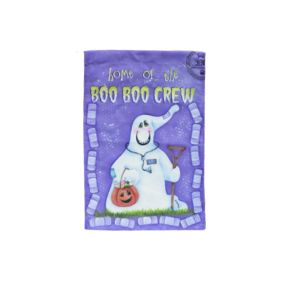 Boo Boo Crew Garden Flag E-pattern by Sandy LeFlore