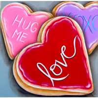 Valentine Cookies E-Pattern by Lonna Lamb