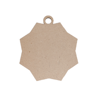 4" Badge Ornament