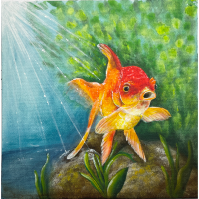 Gold Fish E-Pattern by Lonna Lamb