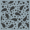 Comma Background Stencil
