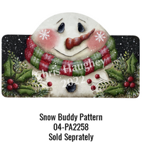 Snow Buddy Stencil