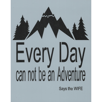Says the Wife Stencil