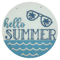 Hello Summer - Waves Hanger Kit