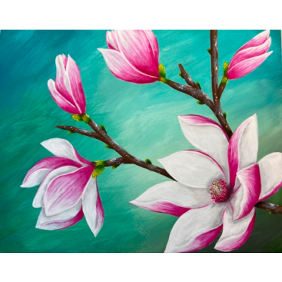 Lonna's Magnolias E-Pattern by Lonna Lamb