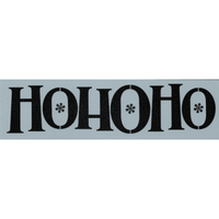 Ho Ho Ho Stencil