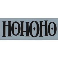 Ho Ho Ho Stencil