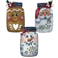 Merry Mason Jar Tags E-Pattern by Chris Haughey