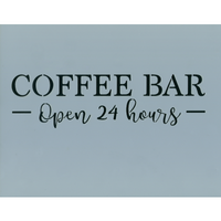 Coffee Bar Stencil