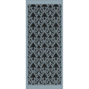 Heart Scroll Border Stencil