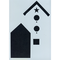 Welcome Summer Plaque Stencil