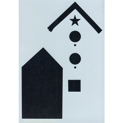 Welcome Summer Plaque Stencil