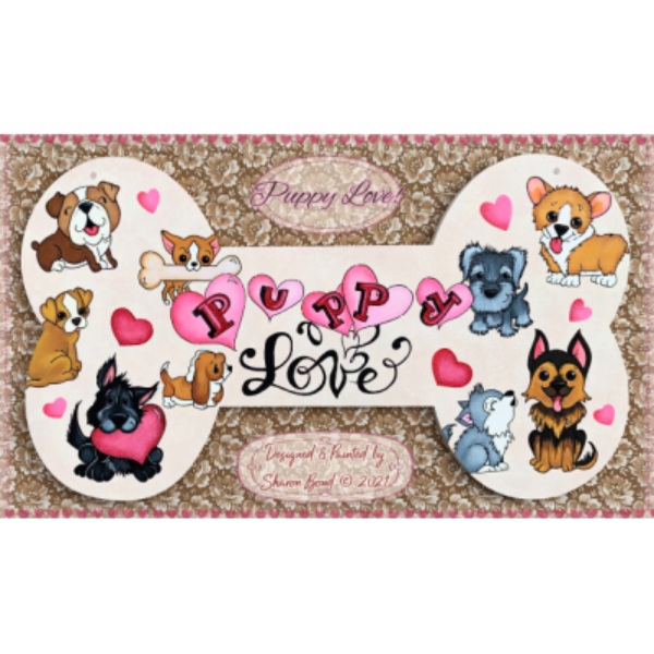 Puppy Love E-Pattern By Sharon Bond