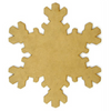 10 in. Flurry Snowflake